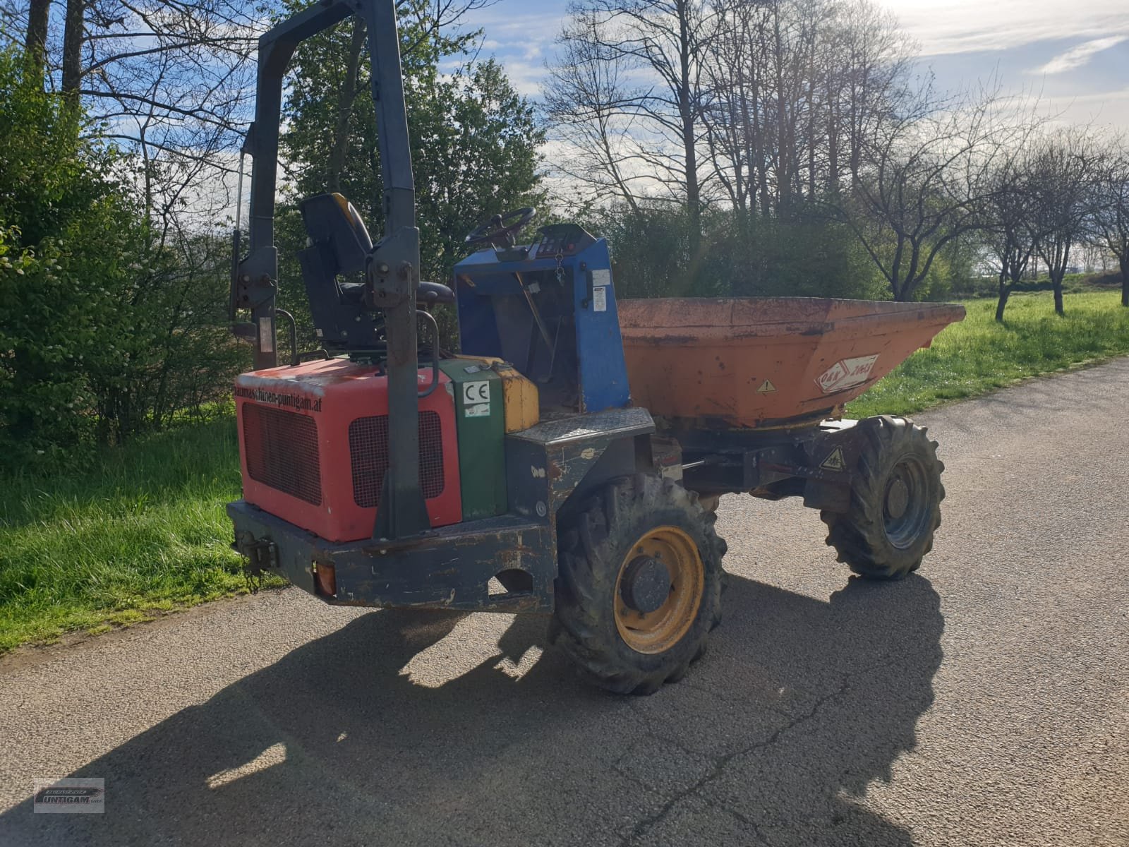 Knickgelenkte Dumper tip Bergmann 2035R, Gebrauchtmaschine in Deutsch - Goritz (Poză 9)