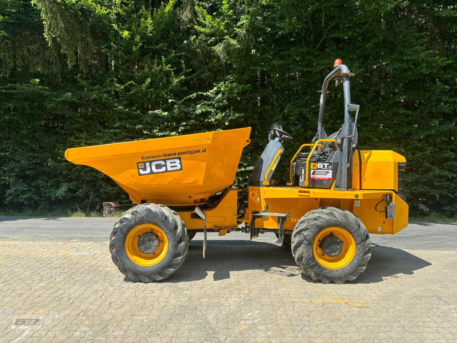 Knickgelenkte Dumper des Typs JCB 6 ST, Gebrauchtmaschine in Deutsch - Goritz (Bild 1)