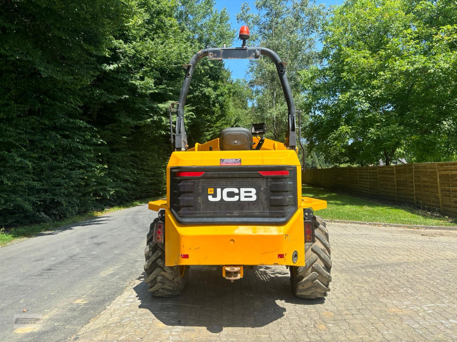 Knickgelenkte Dumper typu JCB 6 ST, Gebrauchtmaschine w Deutsch - Goritz (Zdjęcie 7)