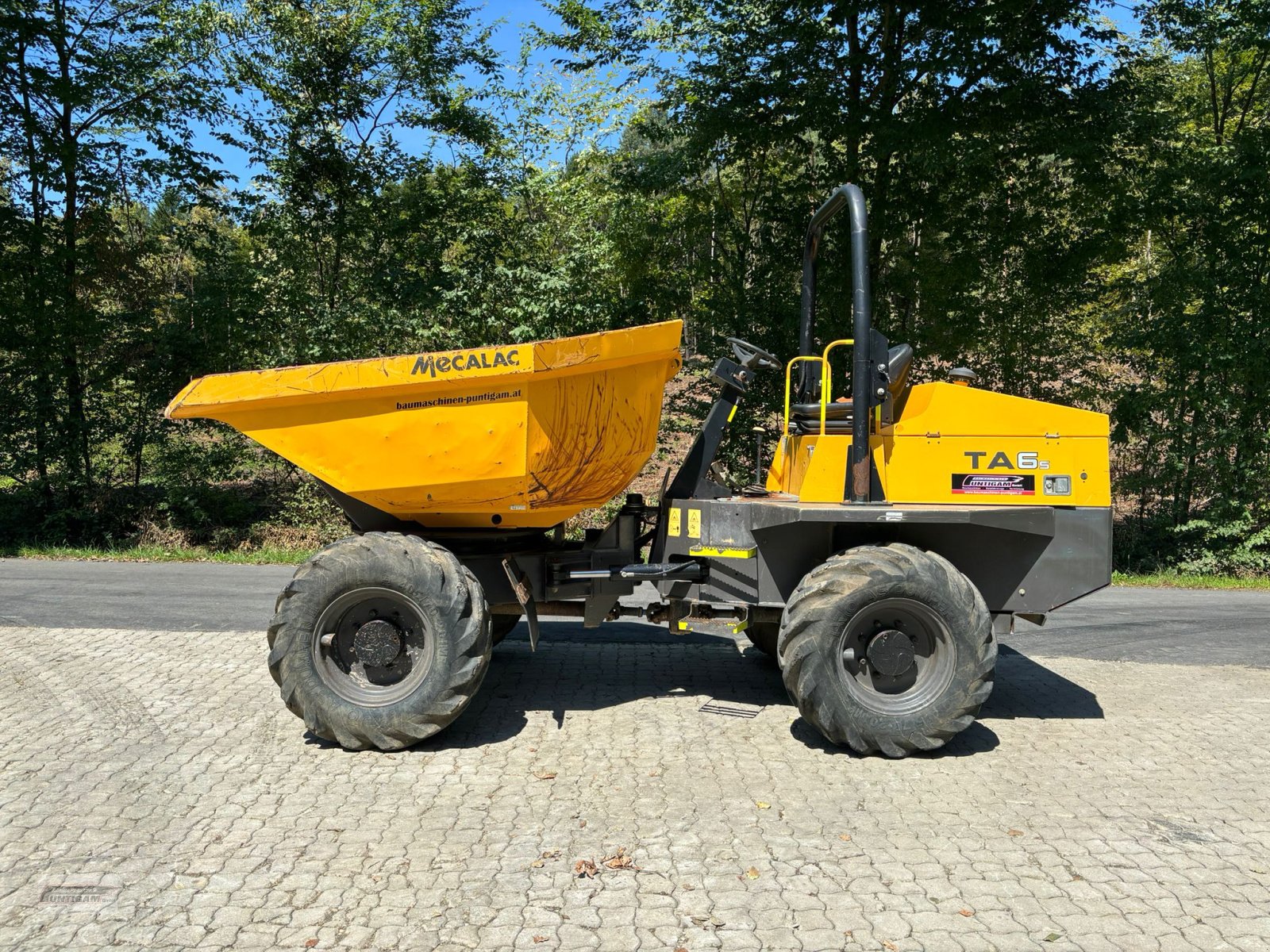 Knickgelenkte Dumper des Typs Mecalac TA 6s, Gebrauchtmaschine in Deutsch - Goritz (Bild 1)