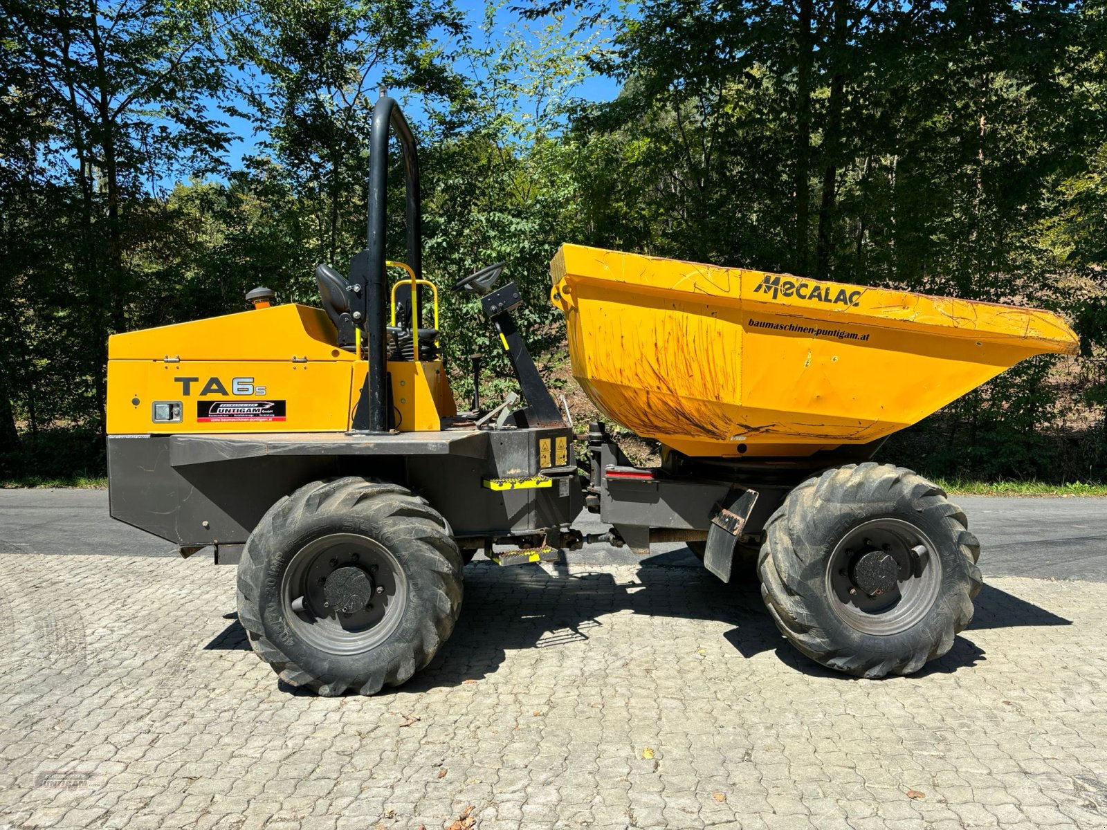 Knickgelenkte Dumper del tipo Mecalac TA 6s, Gebrauchtmaschine en Deutsch - Goritz (Imagen 2)