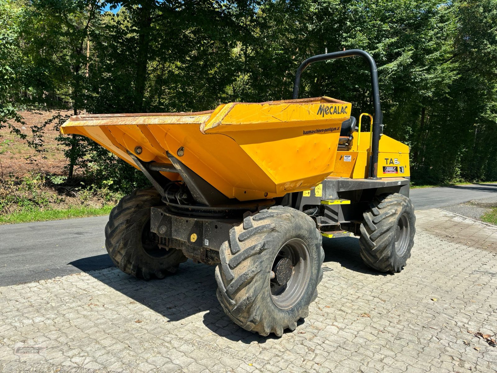 Knickgelenkte Dumper des Typs Mecalac TA 6s, Gebrauchtmaschine in Deutsch - Goritz (Bild 3)