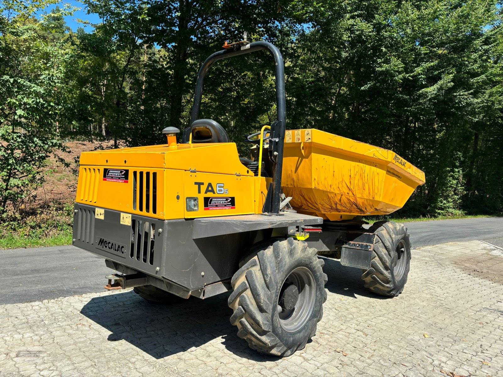 Knickgelenkte Dumper des Typs Mecalac TA 6s, Gebrauchtmaschine in Deutsch - Goritz (Bild 6)