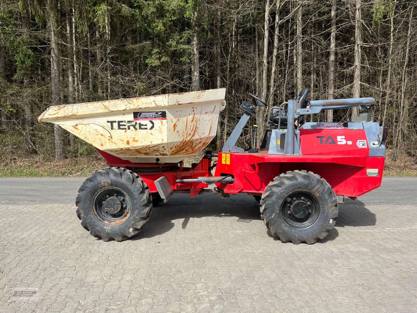 Knickgelenkte Dumper tip Terex TA 5s, Gebrauchtmaschine in Deutsch - Goritz (Poză 1)