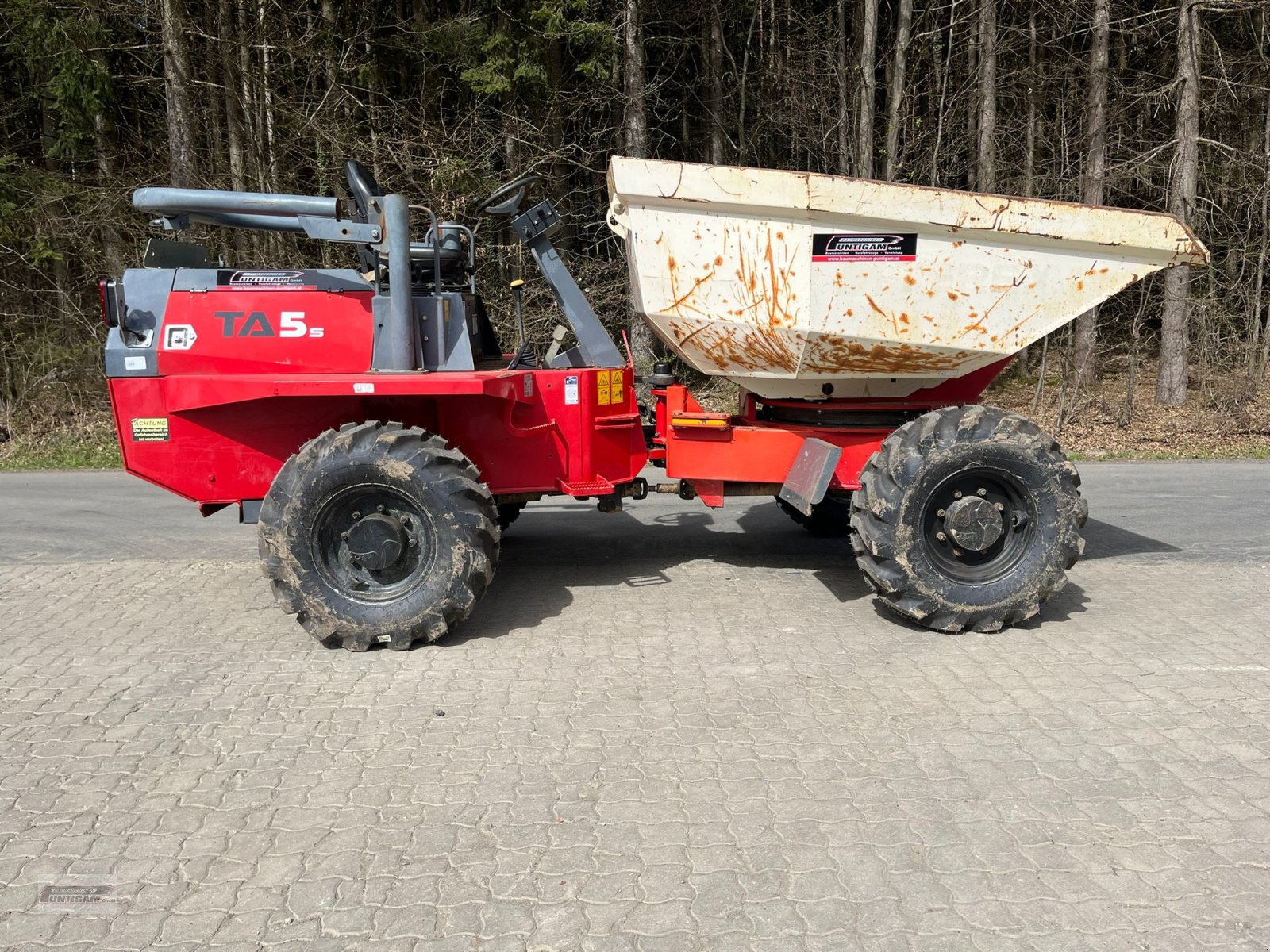 Knickgelenkte Dumper tip Terex TA 5s, Gebrauchtmaschine in Deutsch - Goritz (Poză 2)