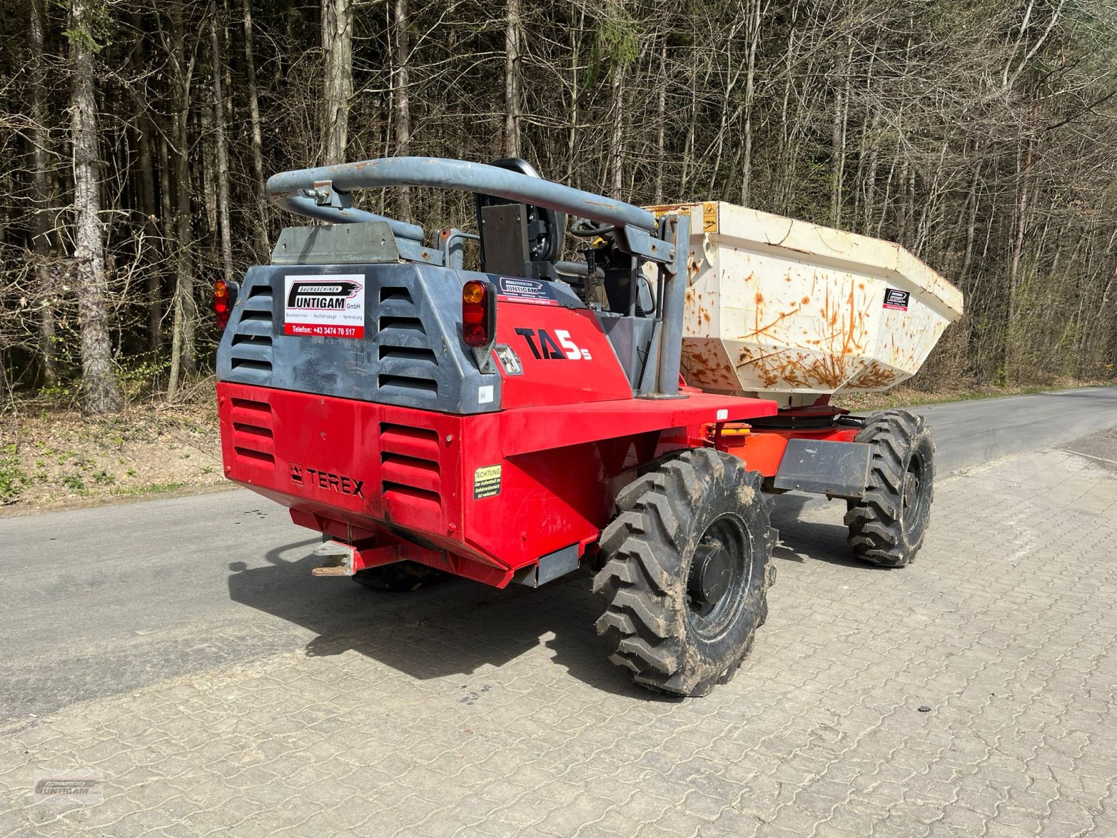 Knickgelenkte Dumper tipa Terex TA 5s, Gebrauchtmaschine u Deutsch - Goritz (Slika 5)