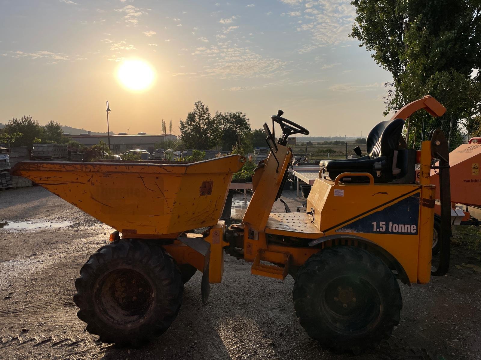 Knickgelenkte Dumper tip Thwaites Mach 203, Gebrauchtmaschine in Matzen (Poză 1)