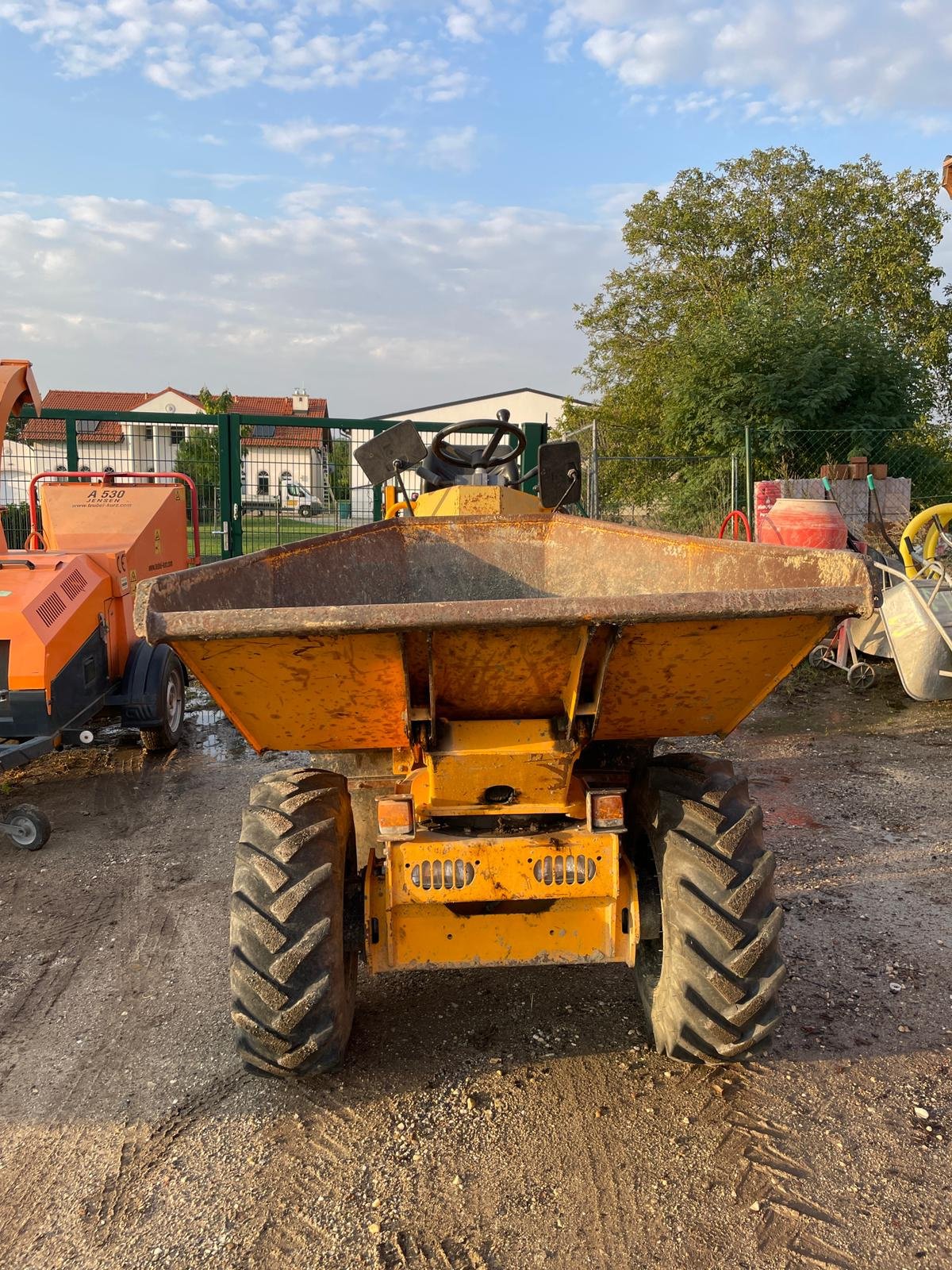 Knickgelenkte Dumper tip Thwaites Mach 203, Gebrauchtmaschine in Matzen (Poză 3)