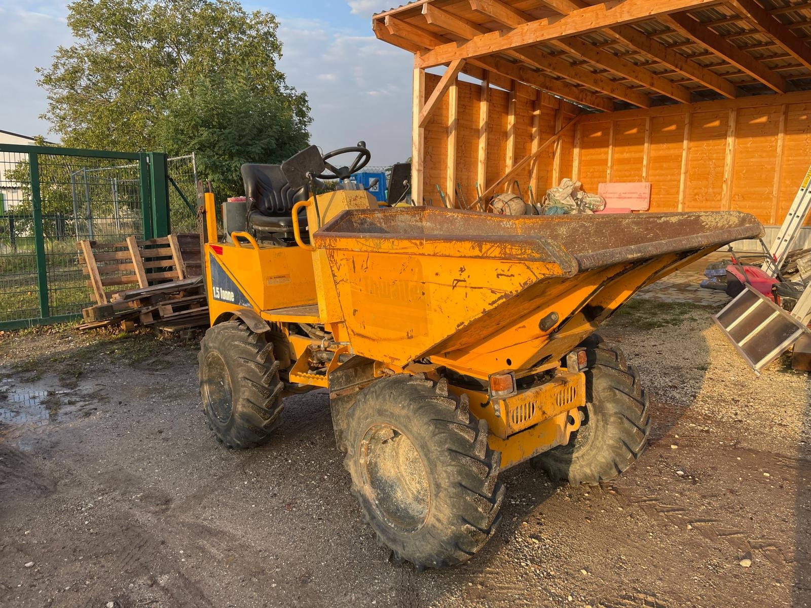 Knickgelenkte Dumper typu Thwaites Mach 203, Gebrauchtmaschine w Matzen (Zdjęcie 5)