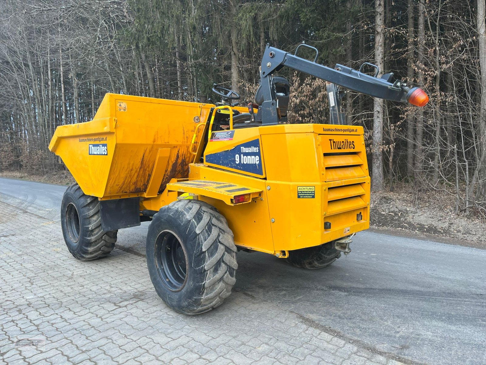 Knickgelenkte Dumper типа Thwaites Mach 2090, Gebrauchtmaschine в Deutsch - Goritz (Фотография 7)