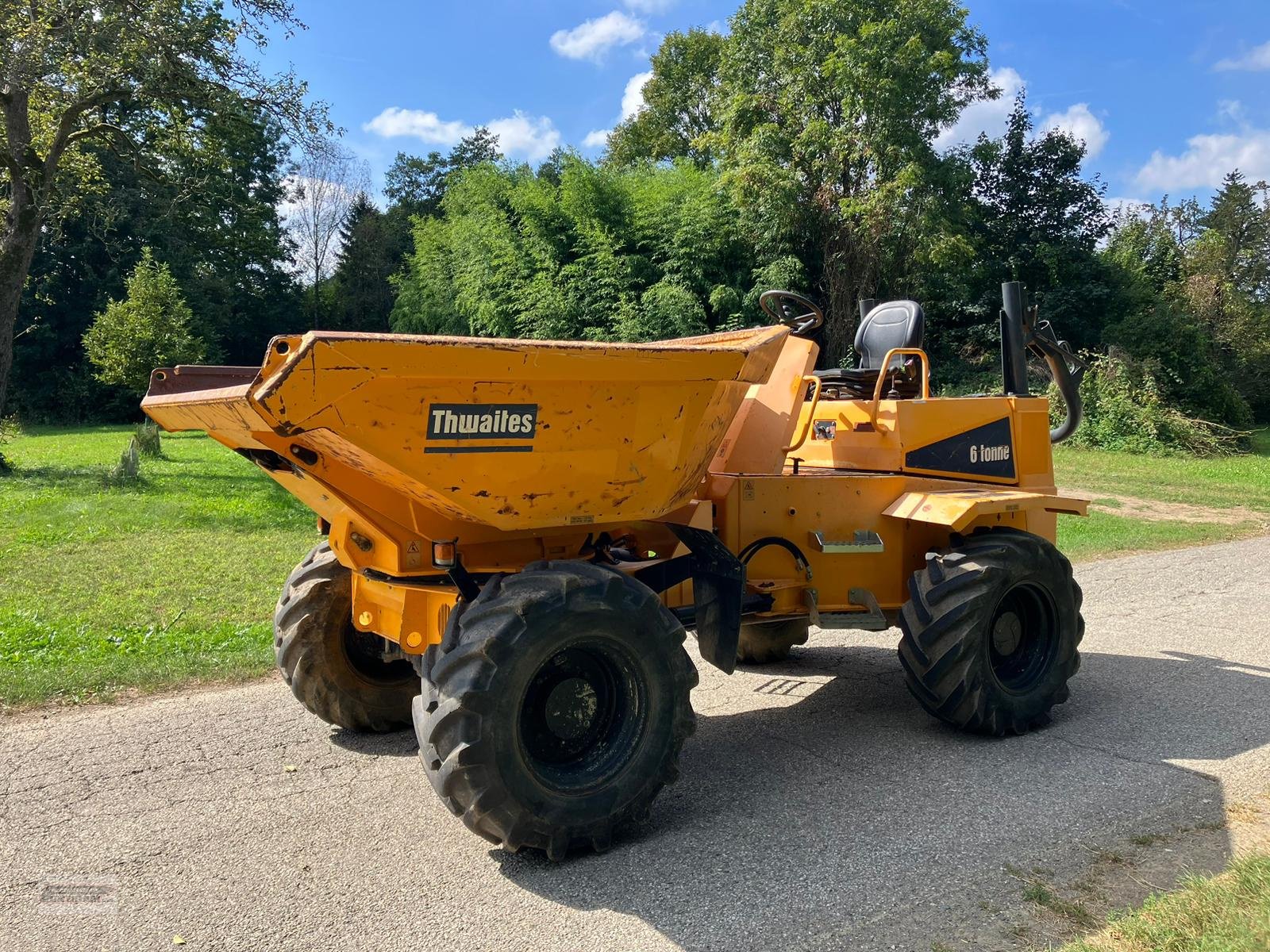 Knickgelenkte Dumper del tipo Thwaites MACH 864, Gebrauchtmaschine en Deutsch - Goritz (Imagen 3)