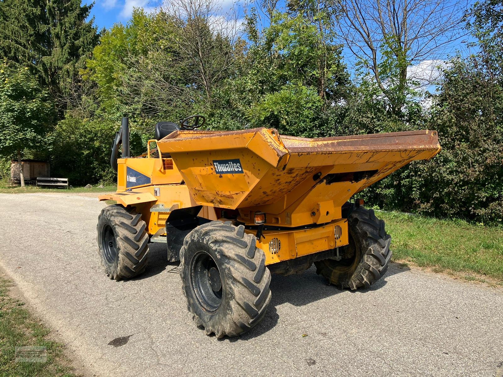 Knickgelenkte Dumper от тип Thwaites MACH 864, Gebrauchtmaschine в Deutsch - Goritz (Снимка 4)