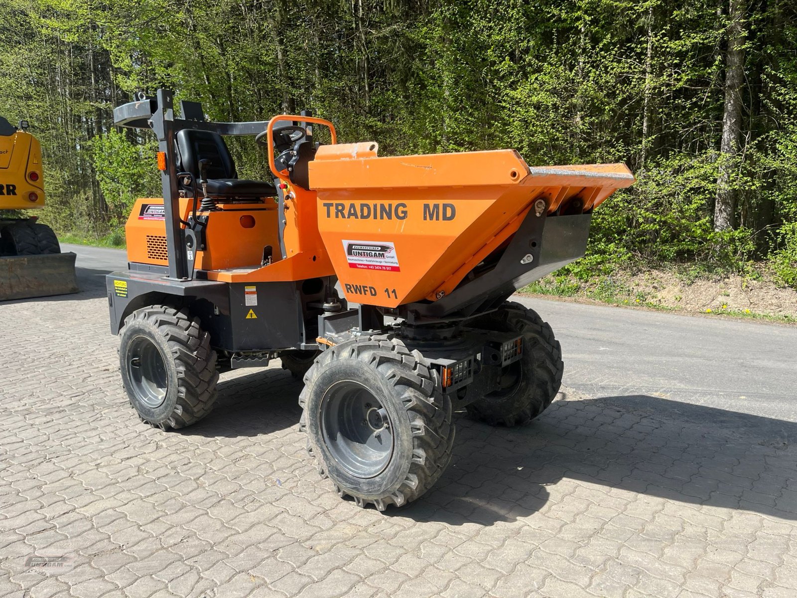 Knickgelenkte Dumper del tipo Trading MD RWFD11, Gebrauchtmaschine en Deutsch - Goritz (Imagen 4)