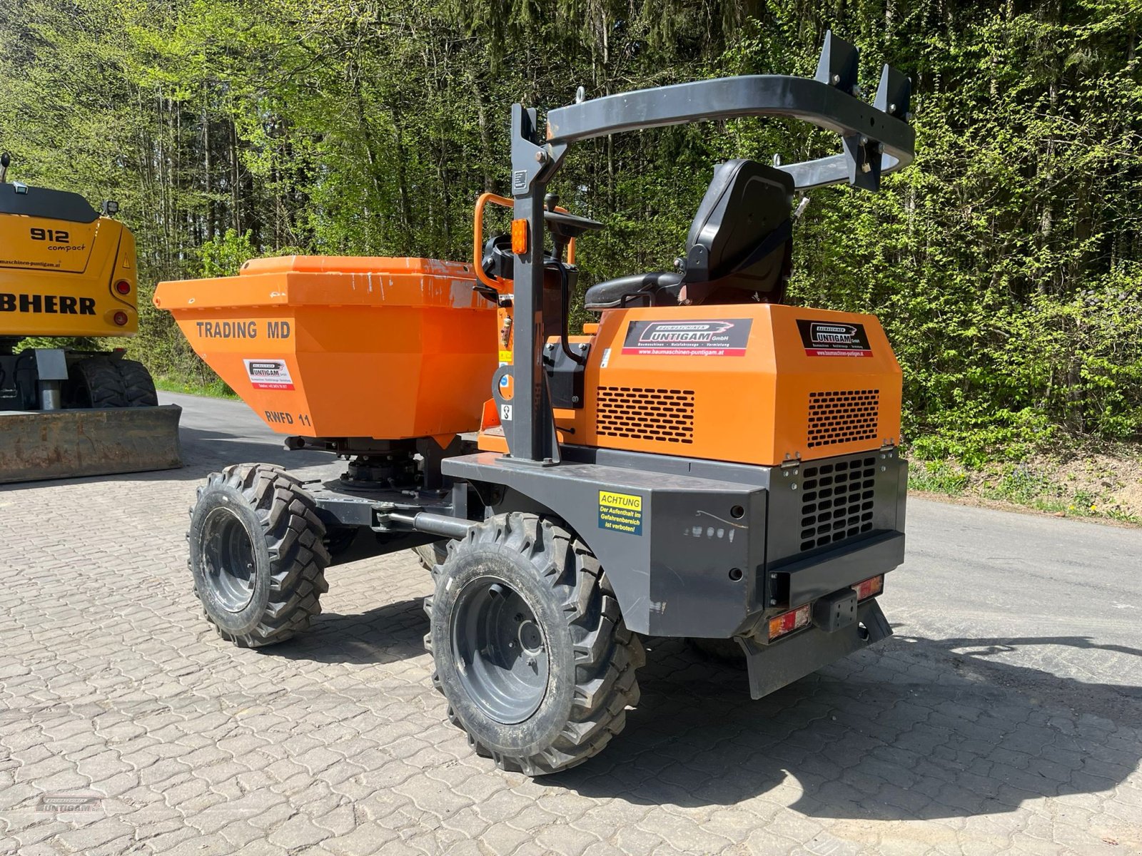 Knickgelenkte Dumper типа Trading MD RWFD11, Gebrauchtmaschine в Deutsch - Goritz (Фотография 5)