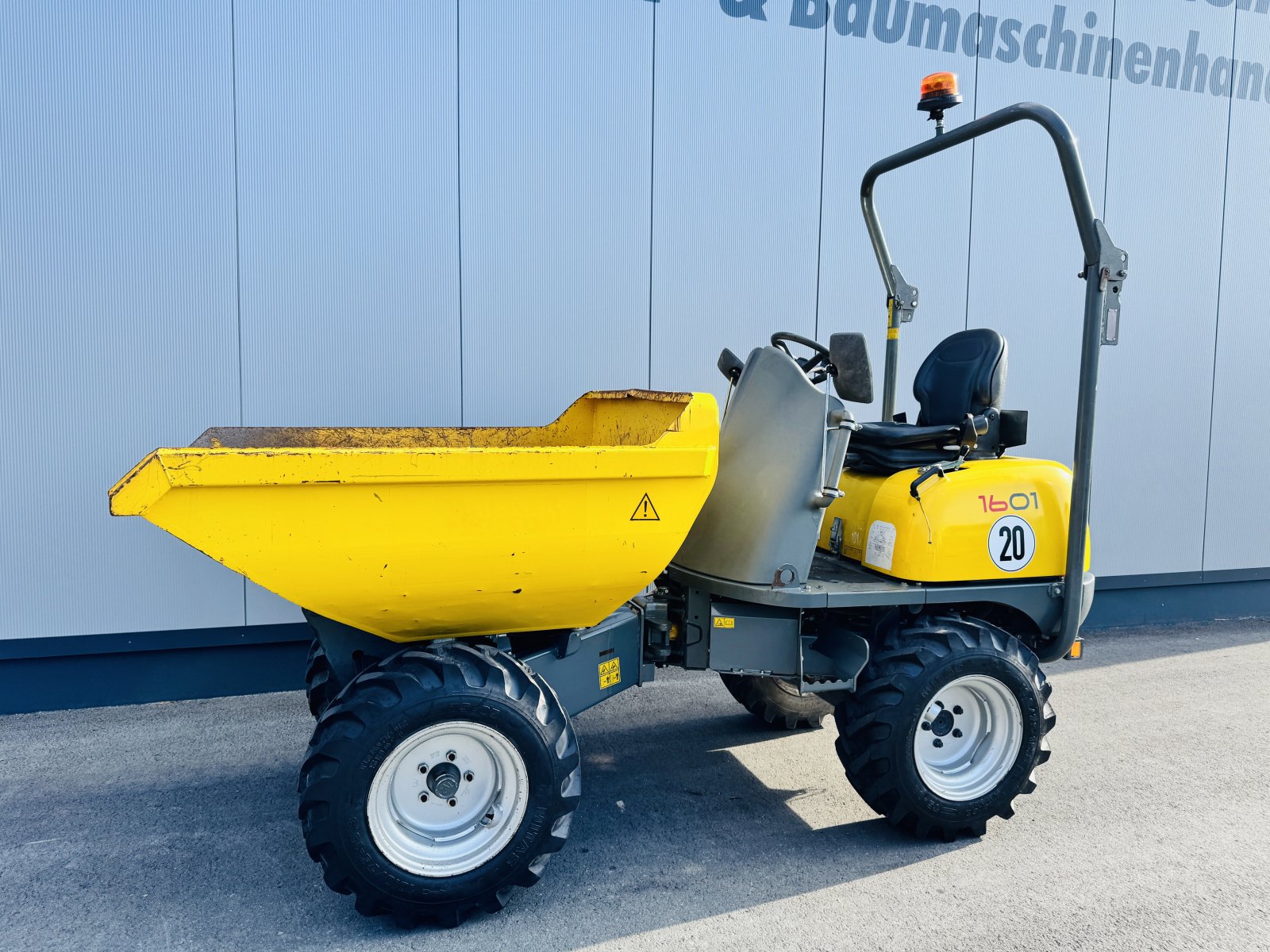 Knickgelenkte Dumper типа Wacker Neuson 1601 / 1501, Gebrauchtmaschine в Falkenstein (Фотография 1)