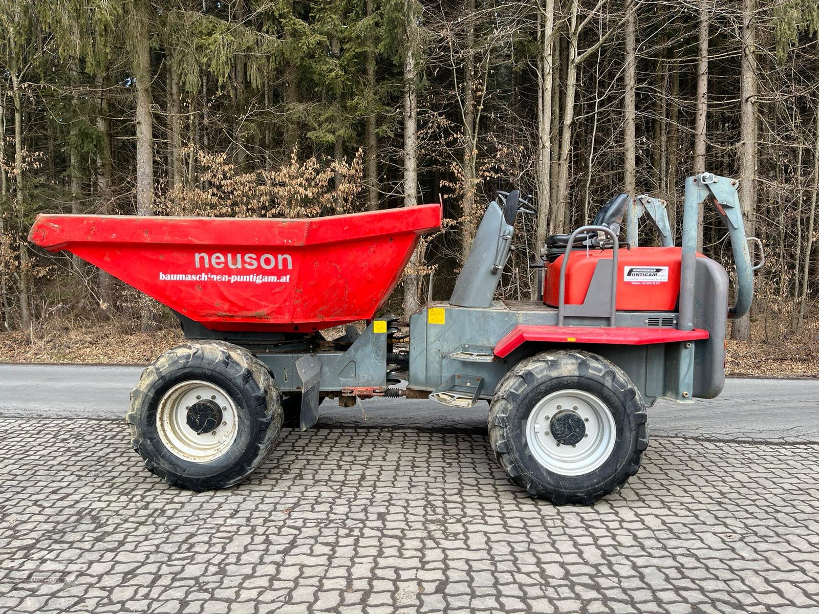 Knickgelenkte Dumper typu Wacker Neuson 6001, Gebrauchtmaschine w Deutsch - Goritz (Zdjęcie 1)