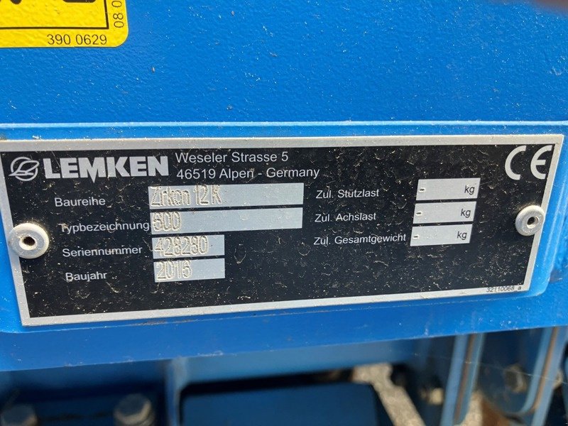 Kombination του τύπου Lemken 12K 600, Gebrauchtmaschine σε Schwarzhäusern (Φωτογραφία 3)