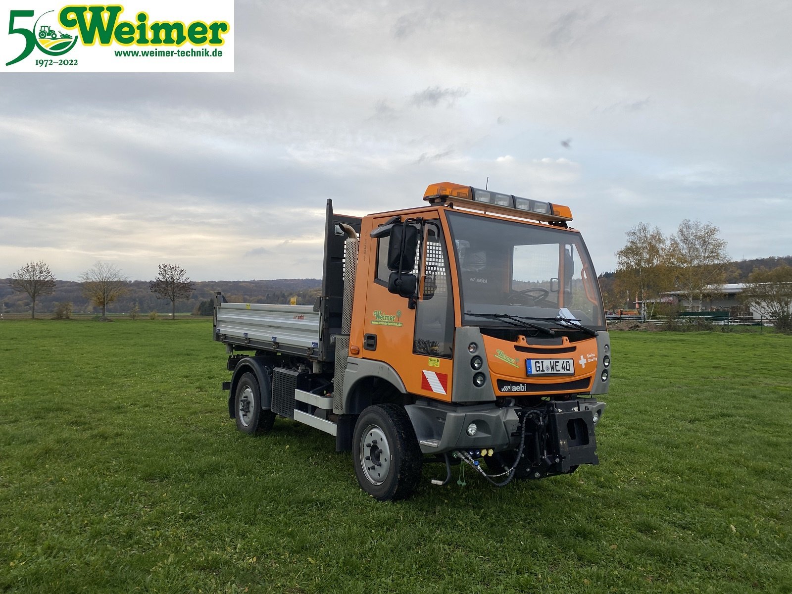 Kommunalfahrzeug van het type Aebi MT 750, Gebrauchtmaschine in Lollar, Ruttershausen (Foto 3)