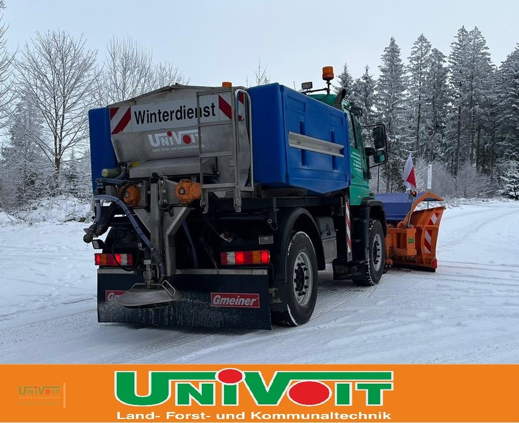 Kommunalfahrzeug of the type Mercedes-Benz Unimog U 500 Gmeiner Streuer VA Rasco Schneepflug, Gebrauchtmaschine in Warmensteinach (Picture 9)