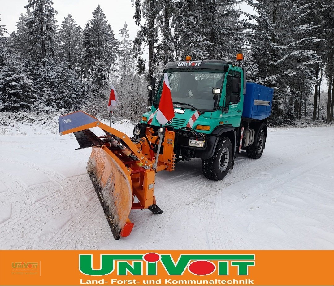 Kommunalfahrzeug of the type Mercedes-Benz Unimog U 500 Gmeiner Streuer VA Rasco Schneepflug, Gebrauchtmaschine in Warmensteinach (Picture 11)