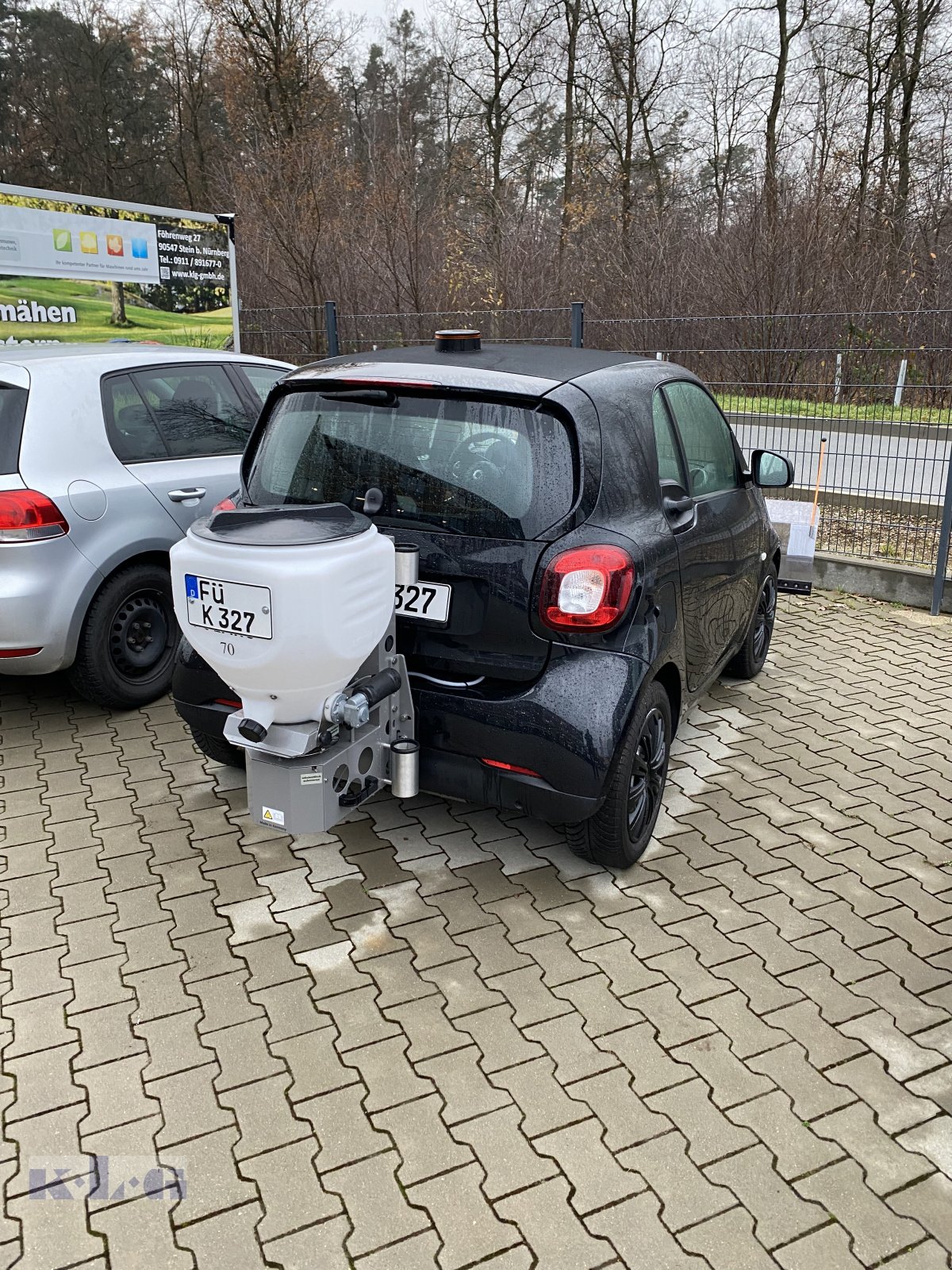 Kommunalfahrzeug des Typs smart Fourtwo, Gebrauchtmaschine in Stein (Bild 5)