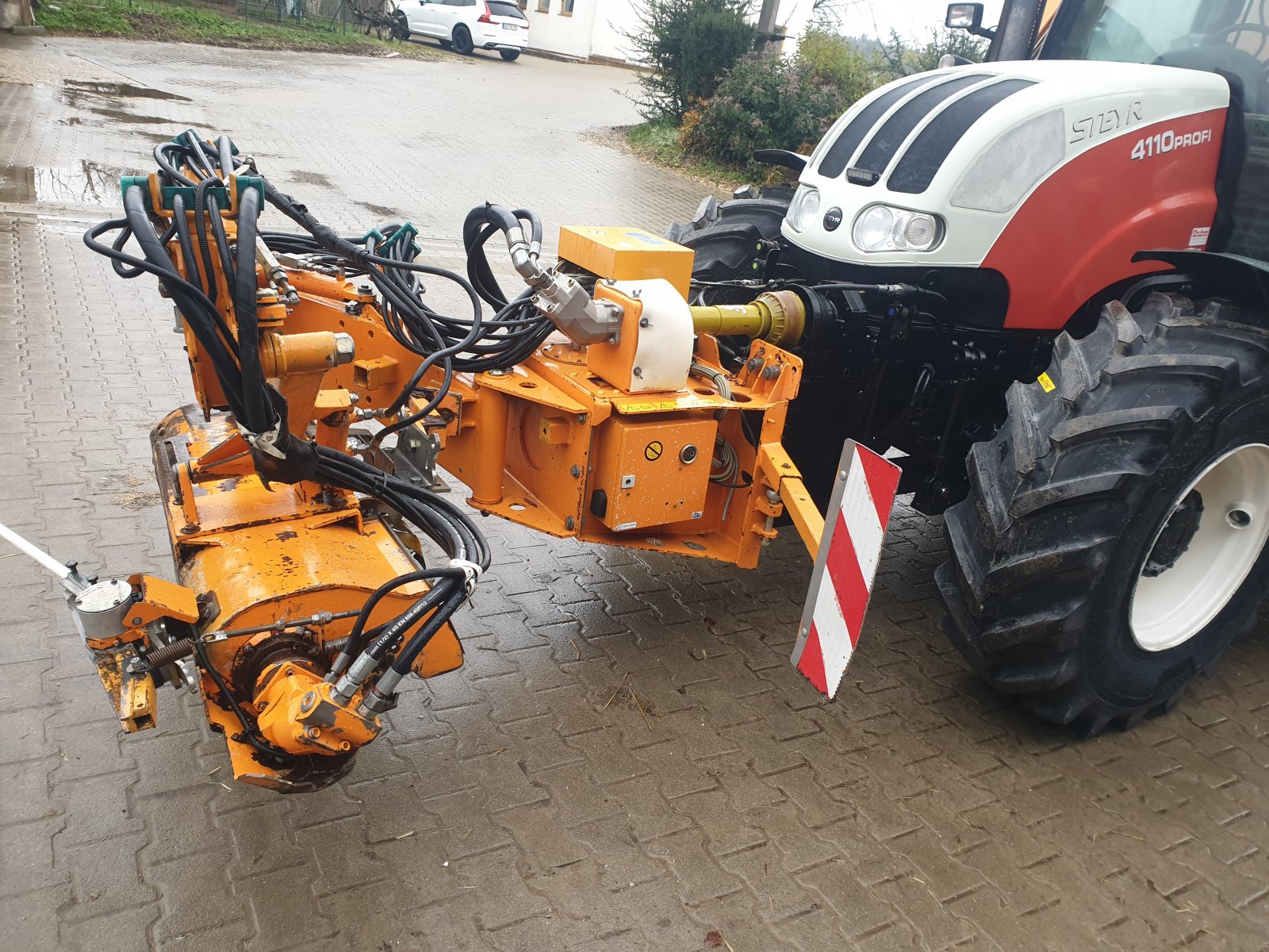 Kommunalfahrzeug van het type Steyr komplett mit Gödde GZA750 incl. Mulag Mähtronik, Gebrauchtmaschine in Niederviehbach (Foto 2)