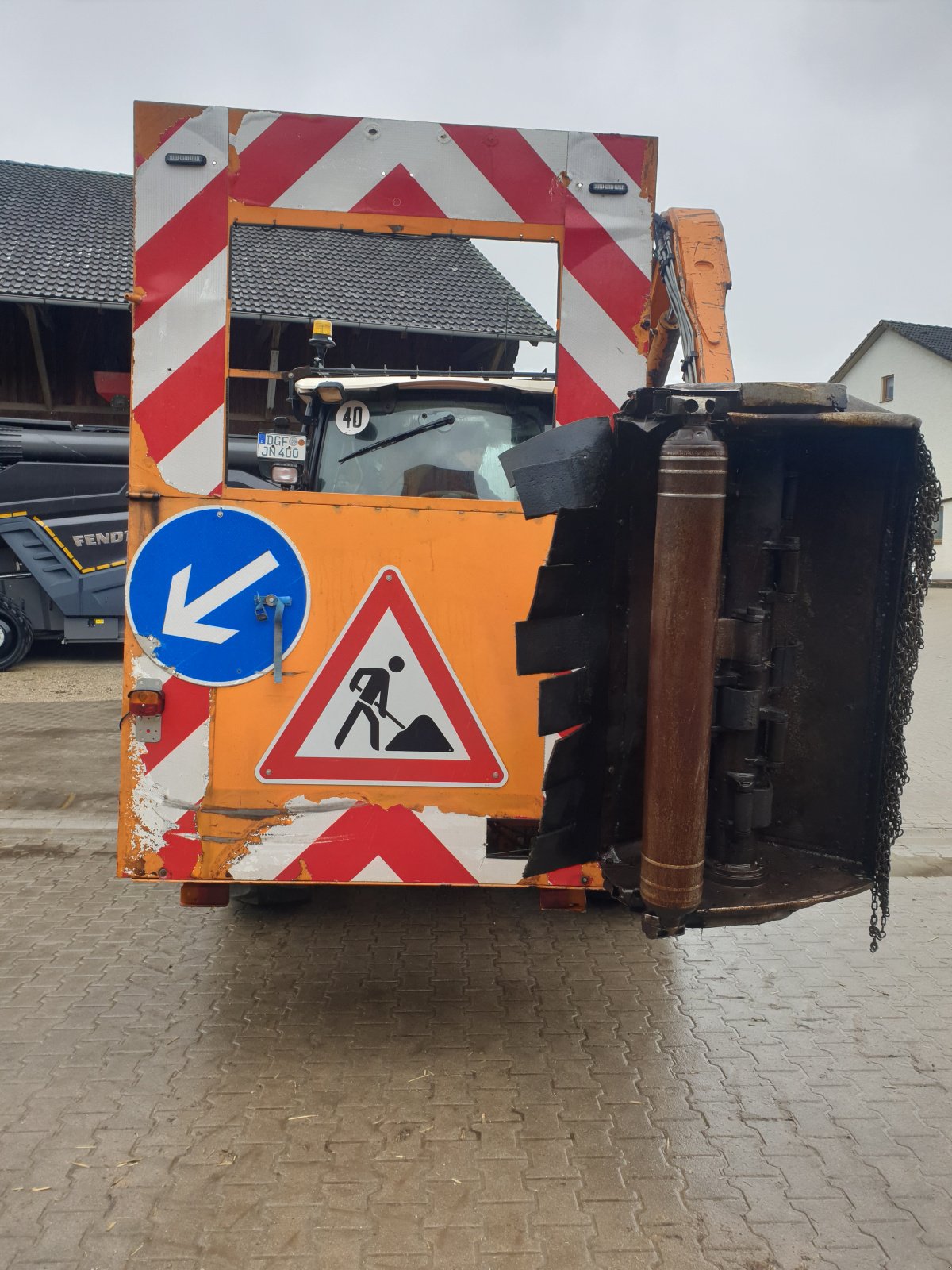 Kommunalfahrzeug van het type Steyr komplett mit Gödde GZA750 incl. Mulag Mähtronik, Gebrauchtmaschine in Niederviehbach (Foto 3)