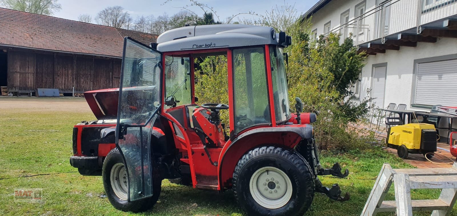 Kommunaltraktor Türe ait Antonio Carraro TRH 9400, Gebrauchtmaschine içinde Waldkraiburg (resim 2)