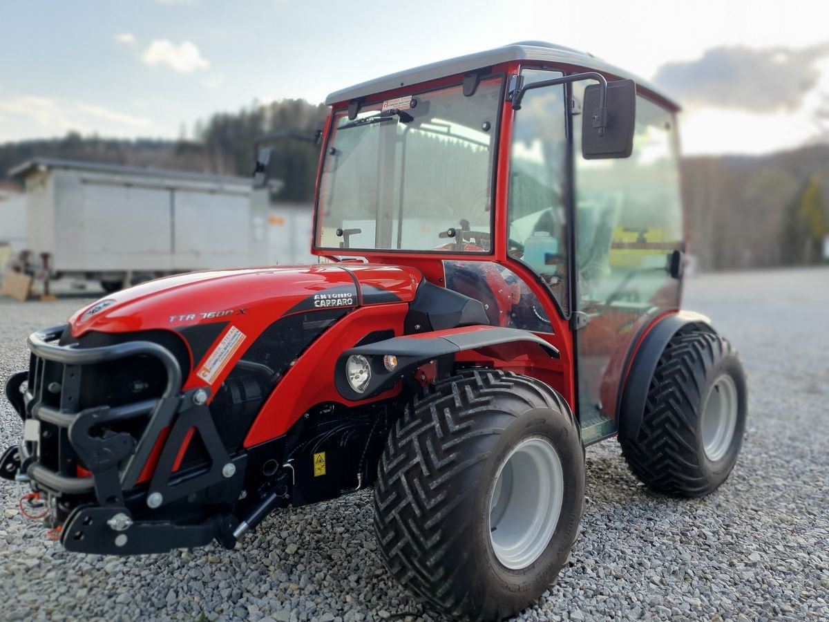 Kommunaltraktor a típus Antonio Carraro TTR 7600 infinity Traktor Pasquali Reform Aebi, Neumaschine ekkor: Aigen-Schlägl (Kép 5)