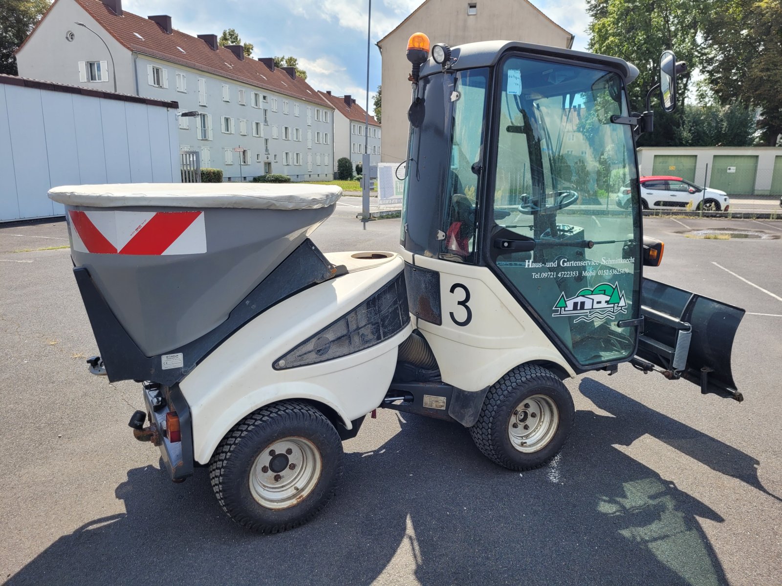 Kommunaltraktor van het type Egholm 2200 T, Gebrauchtmaschine in Poppenhausen (Foto 4)