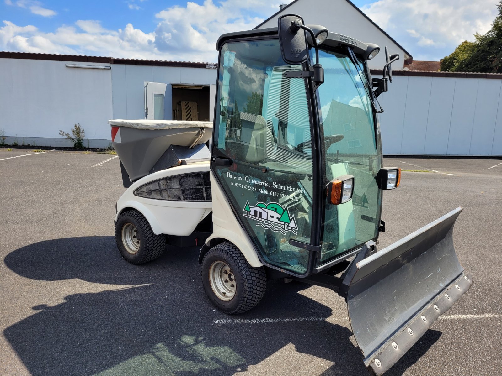 Kommunaltraktor van het type Egholm 2200 T, Gebrauchtmaschine in Poppenhausen (Foto 8)