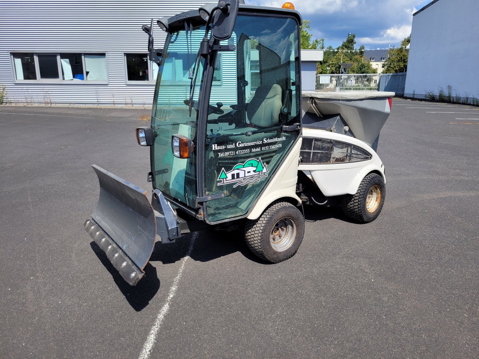 Kommunaltraktor van het type Egholm 2200 T, Gebrauchtmaschine in Poppenhausen (Foto 9)