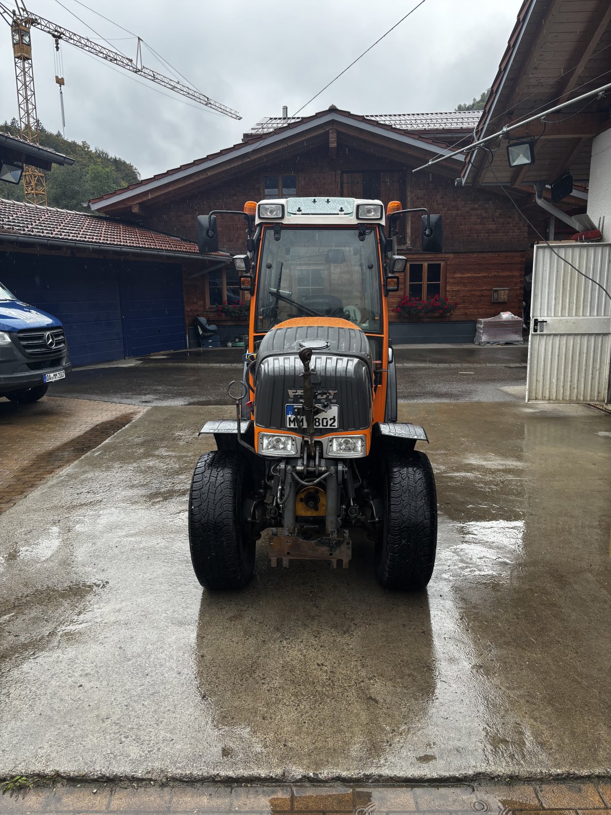 Kommunaltraktor Türe ait Fendt 209 f, Gebrauchtmaschine içinde Oberstdorf (resim 2)