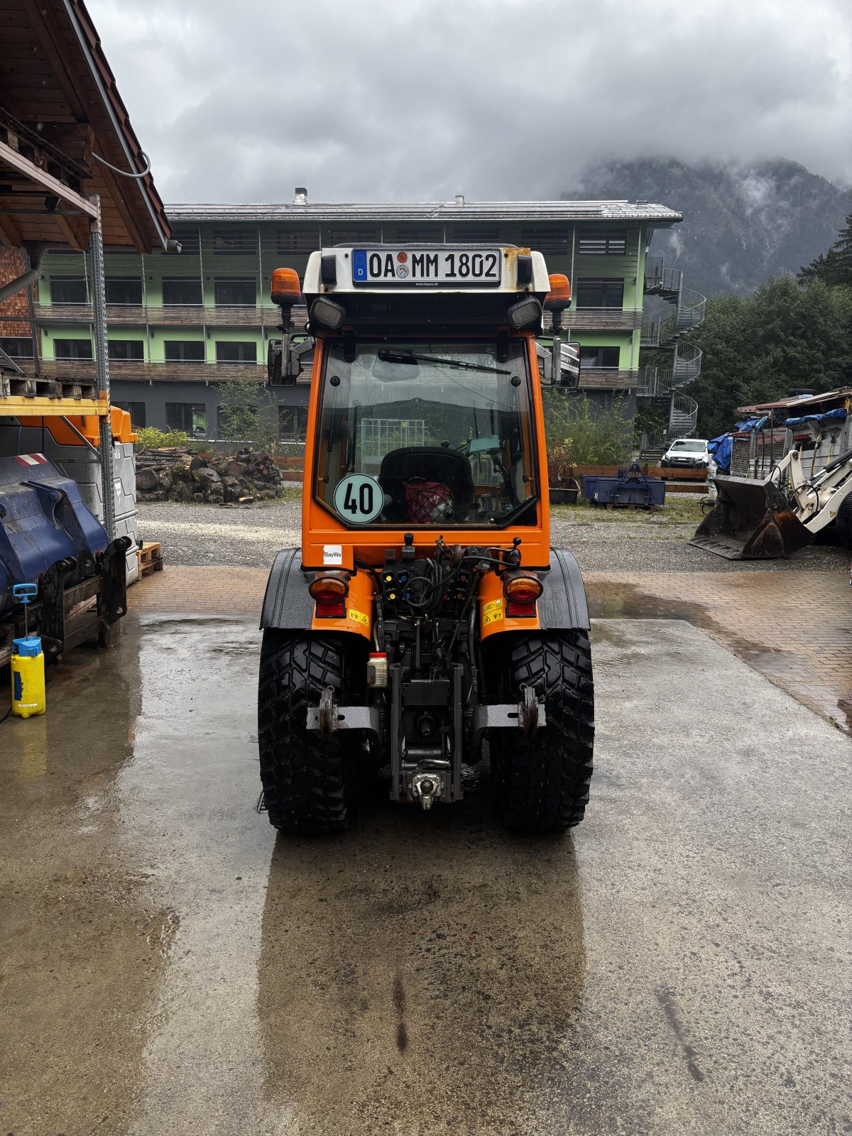 Kommunaltraktor Türe ait Fendt 209 f, Gebrauchtmaschine içinde Oberstdorf (resim 3)