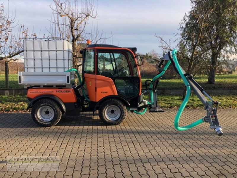 Kommunaltraktor типа Holder C 370 Kommunalfahrzeug Gießarm Wasserfass, Gebrauchtmaschine в Langensendelbach (Фотография 3)