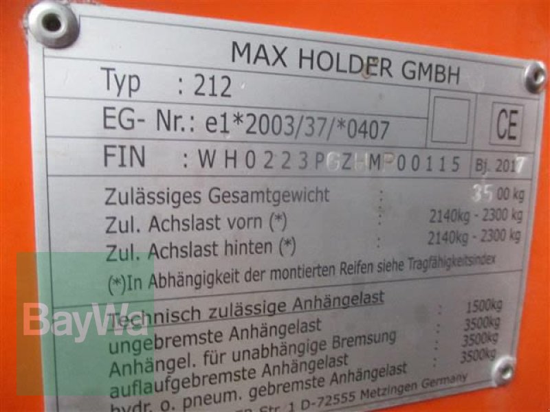 Kommunaltraktor tipa Holder C 70 TC    #469, Gebrauchtmaschine u Schönau b.Tuntenhausen (Slika 17)