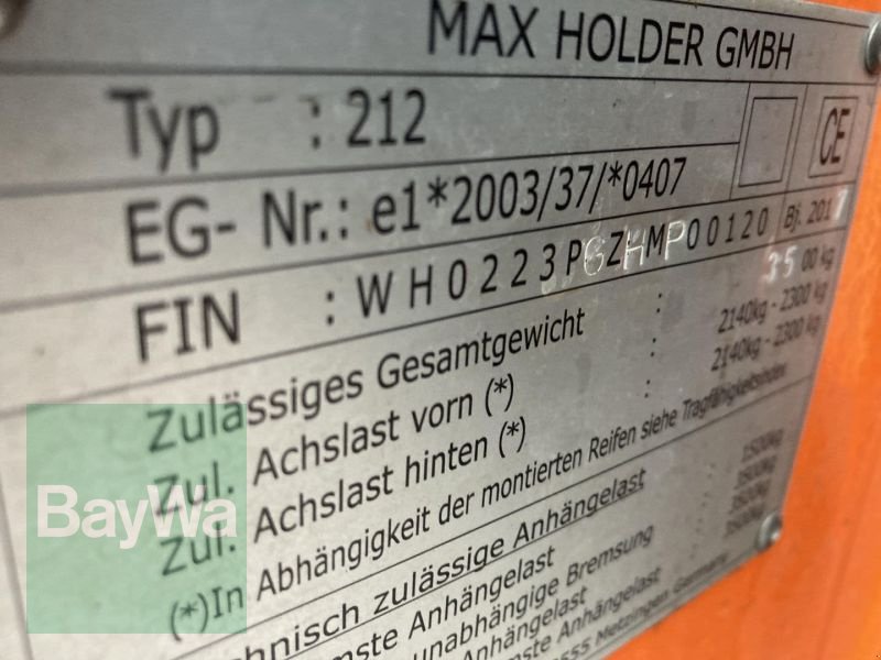 Kommunaltraktor tipa Holder C 70 TC SYSTEMFAHRZEUG, Gebrauchtmaschine u Obertraubling (Slika 9)