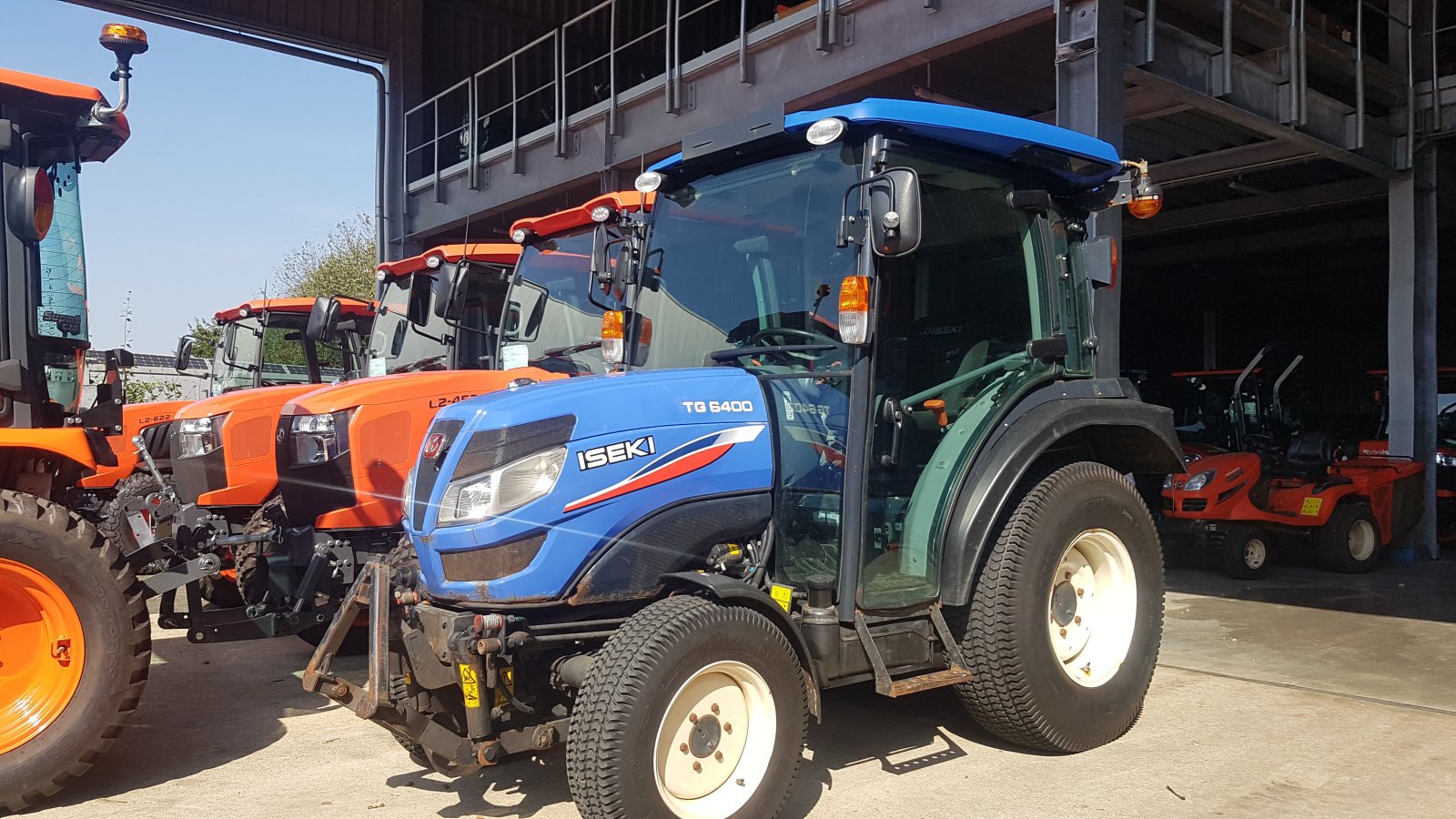 Kommunaltraktor des Typs Iseki TG6400, Gebrauchtmaschine in Olpe (Bild 4)