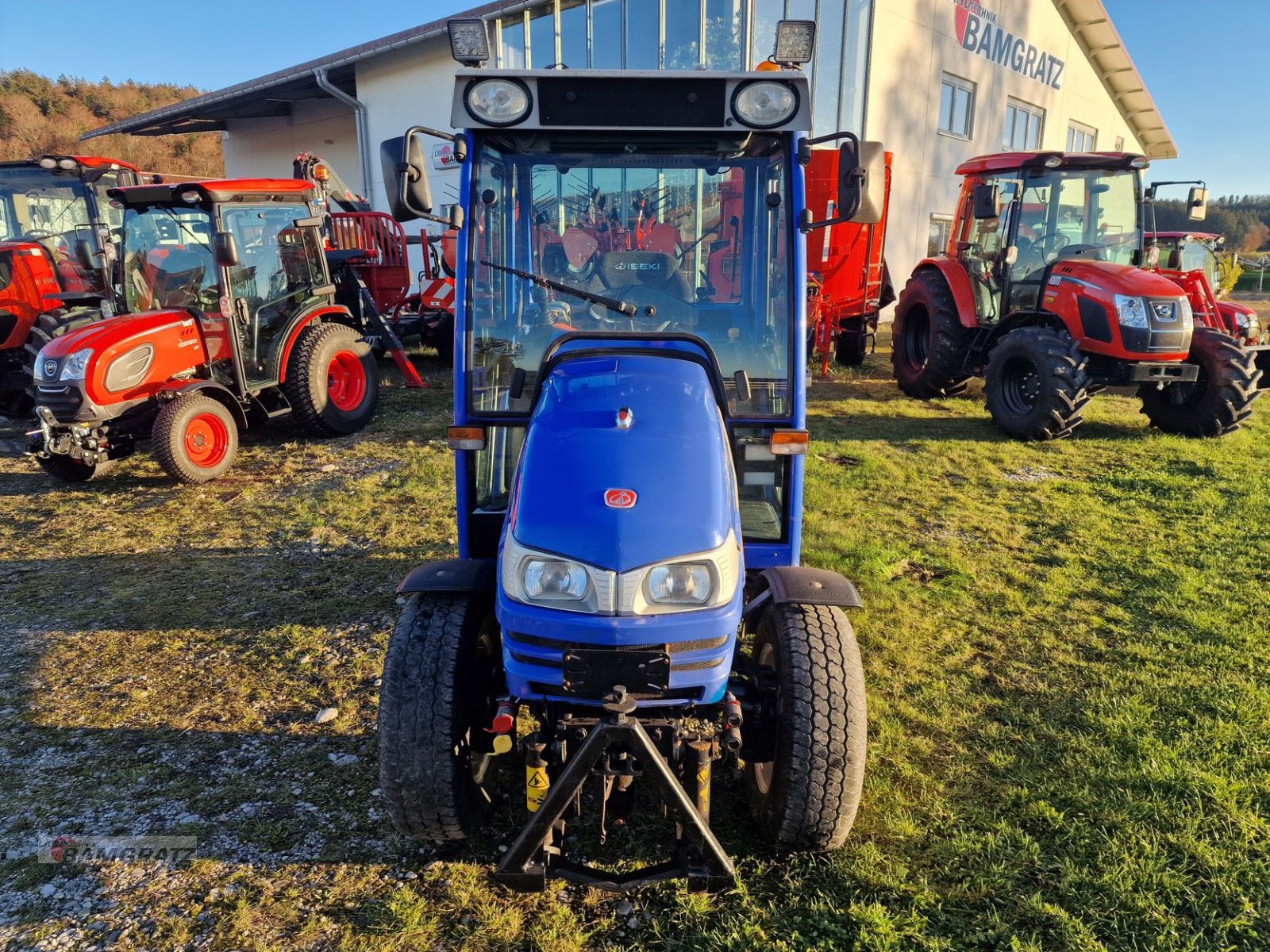 Kommunaltraktor van het type Iseki TH 4365 AHL, Gebrauchtmaschine in Eberfing (Foto 9)