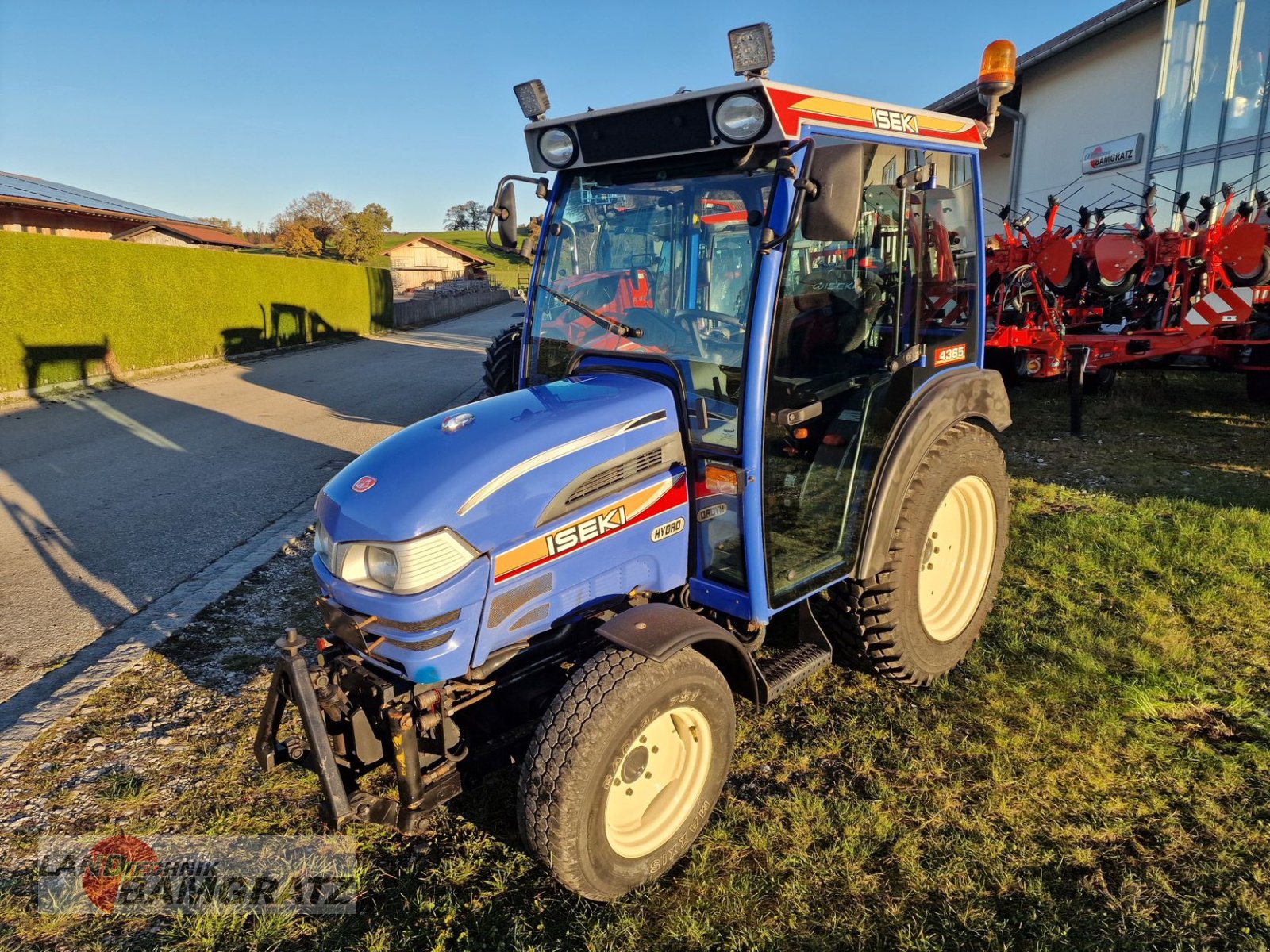 Kommunaltraktor van het type Iseki TH 4365 AHL, Gebrauchtmaschine in Eberfing (Foto 10)