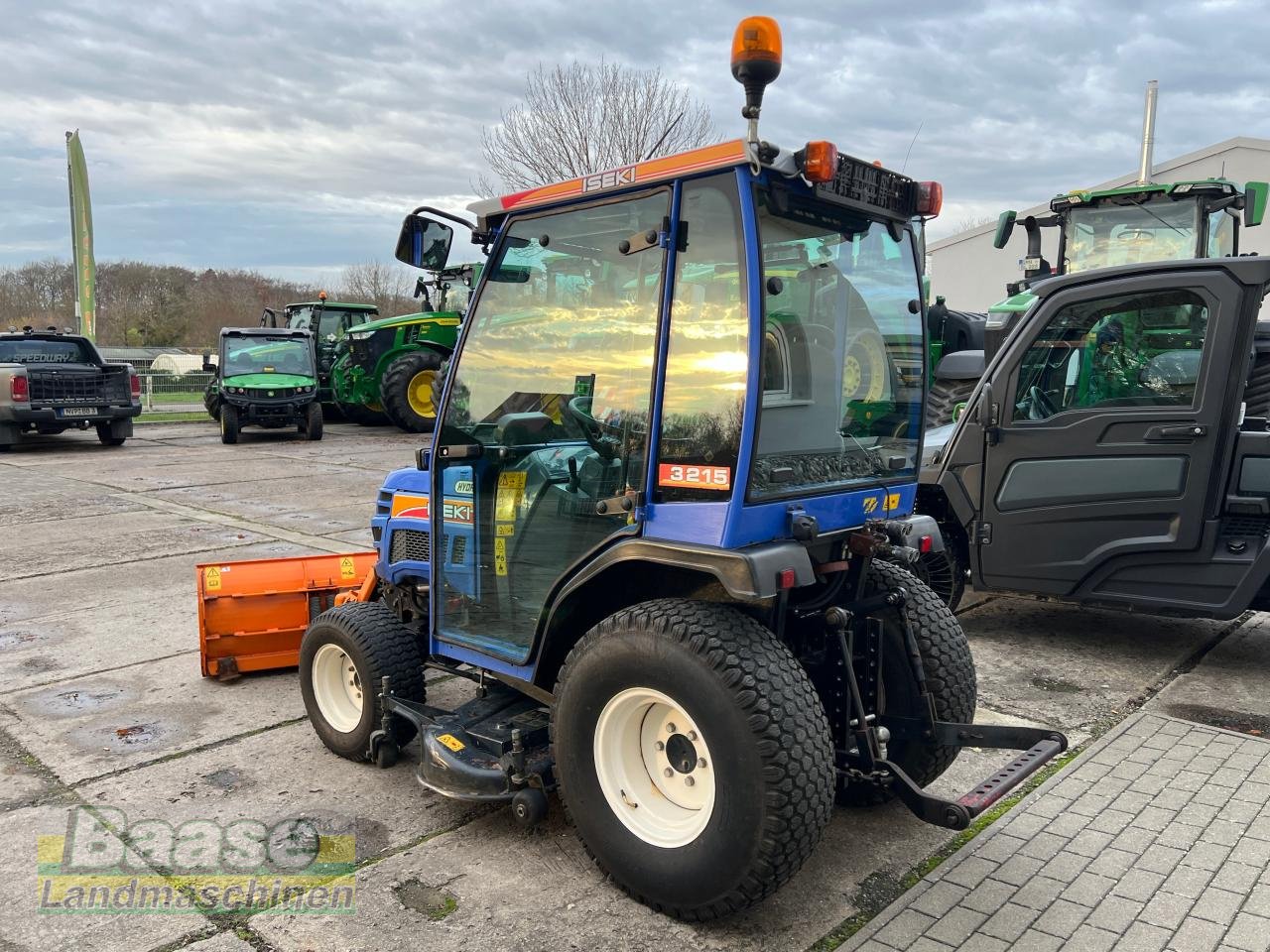 Kommunaltraktor Türe ait Iseki TM 3215 AHL, Gebrauchtmaschine içinde Holthof (resim 9)