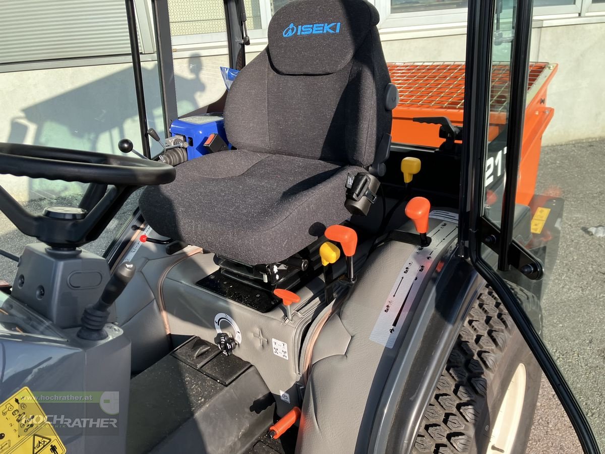 Kommunaltraktor del tipo Iseki TM 3217 AHLK mit Kabine, Neumaschine en Kronstorf (Imagen 13)