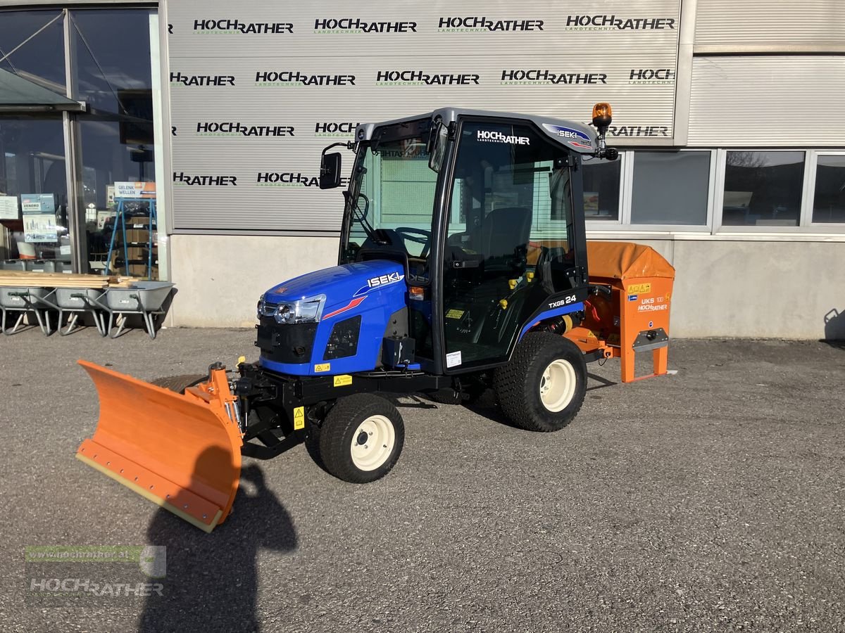 Kommunaltraktor du type Iseki TXGS 24 AHL mit Kabine, Neumaschine en Kronstorf (Photo 3)