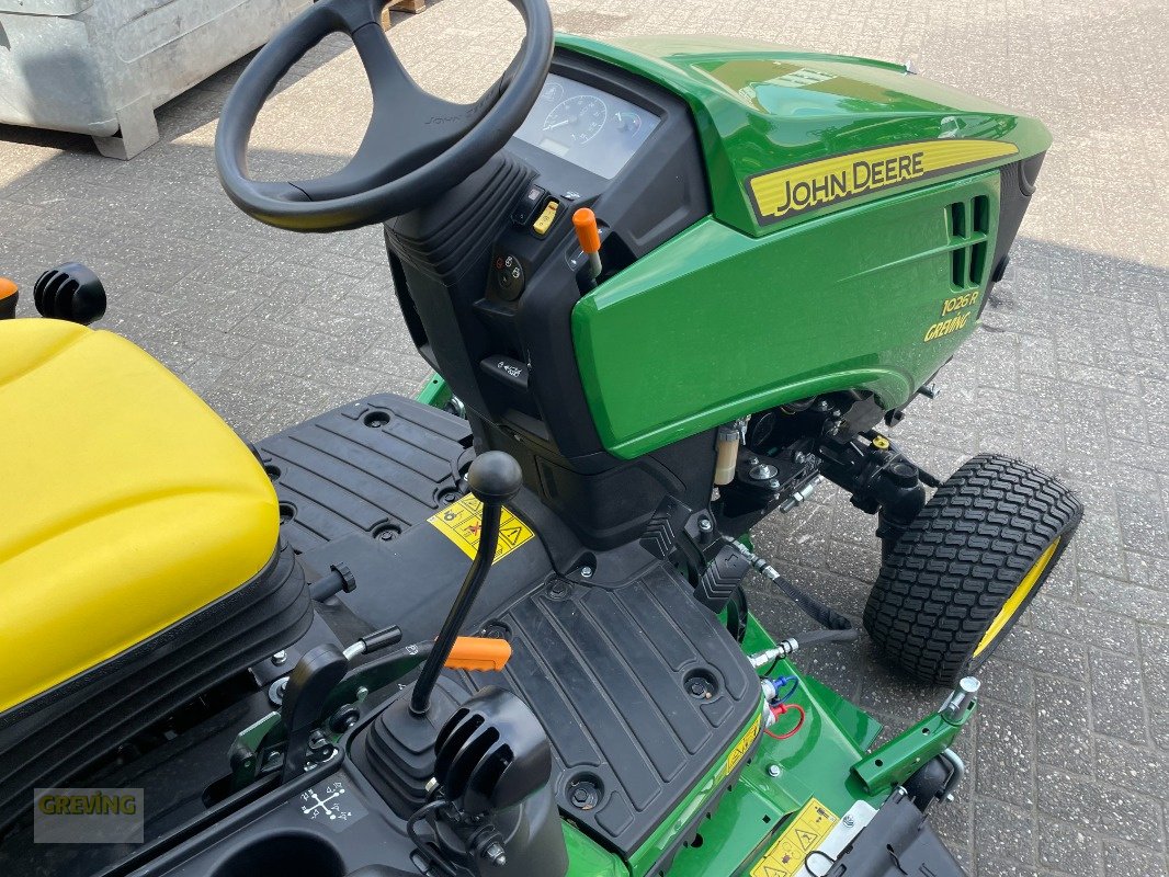 Kommunaltraktor des Typs John Deere 1026R + 137 cm Mähdeck, Gebrauchtmaschine in Ahaus (Bild 13)