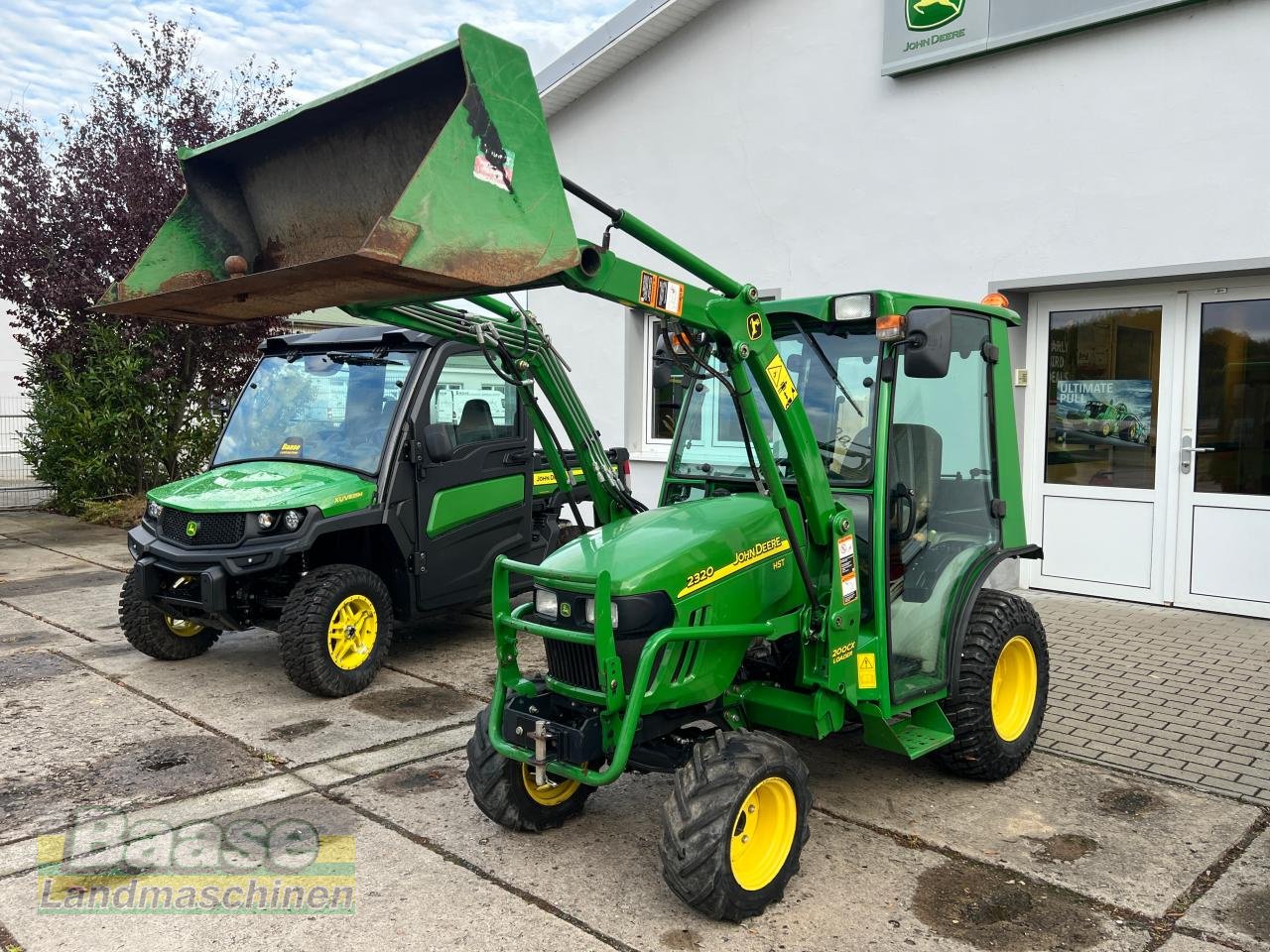 Kommunaltraktor typu John Deere 2320 + 200CX Frontlader, Gebrauchtmaschine w Holthof (Zdjęcie 12)