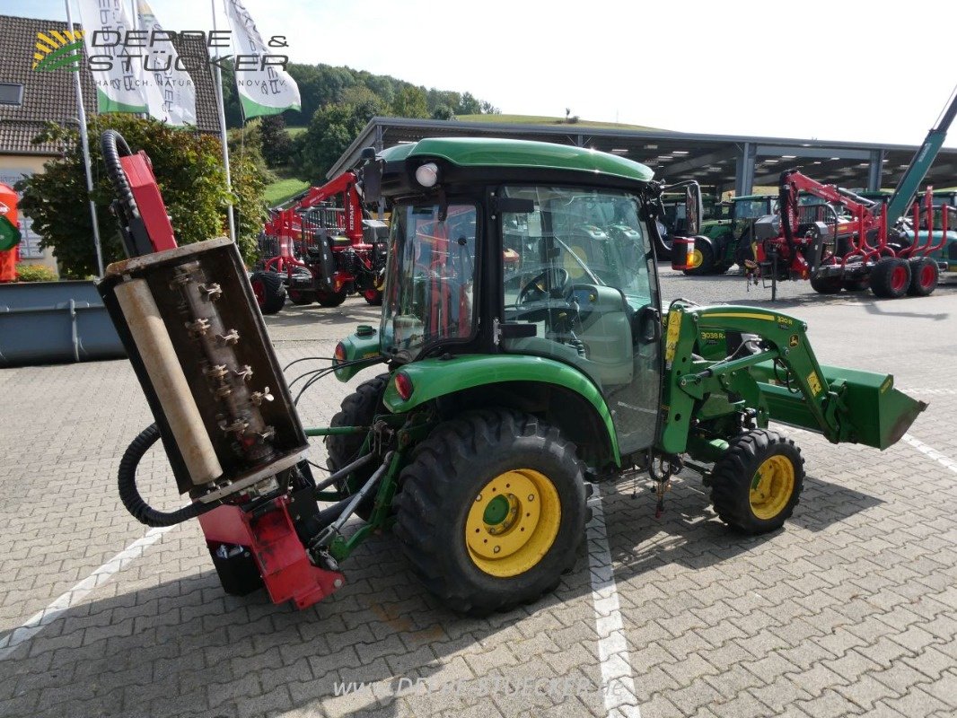 Kommunaltraktor of the type John Deere 3038R mit FL 320R + Schneeschild etc., Gebrauchtmaschine in Lauterberg/Barbis (Picture 8)