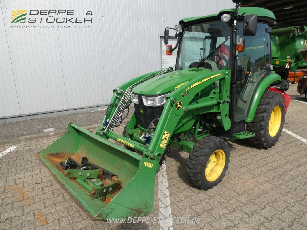 Kommunaltraktor του τύπου John Deere 3038R mit FL 320R + Schneeschild etc., Gebrauchtmaschine σε Lauterberg/Barbis (Φωτογραφία 11)