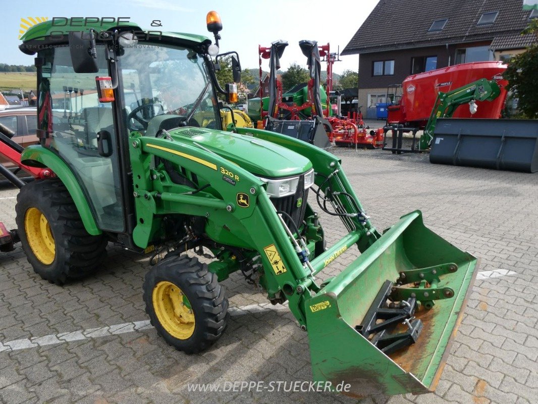 Kommunaltraktor of the type John Deere 3038R mit FL 320R + Schneeschild etc., Gebrauchtmaschine in Lauterberg/Barbis (Picture 15)