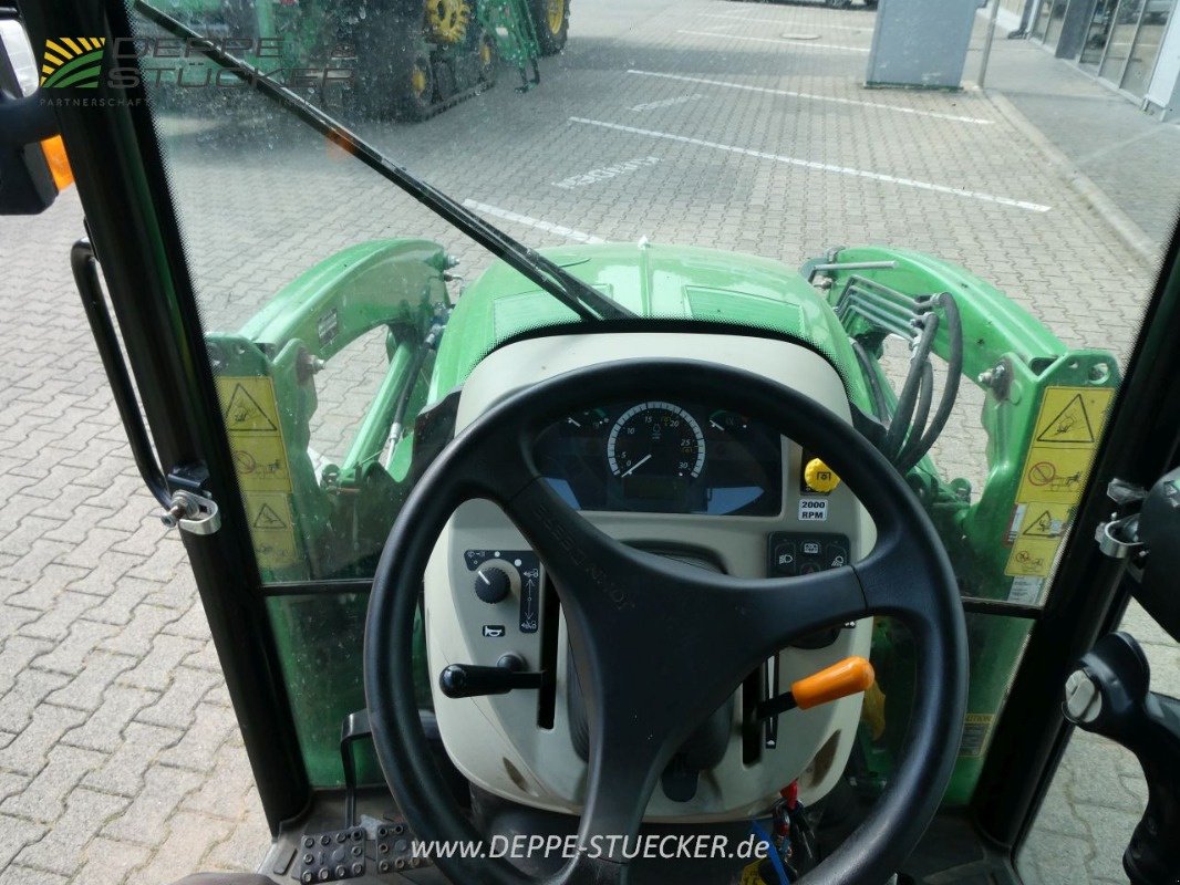 Kommunaltraktor типа John Deere 3038R mit FL 320R + Schneeschild etc., Gebrauchtmaschine в Lauterberg/Barbis (Фотография 20)