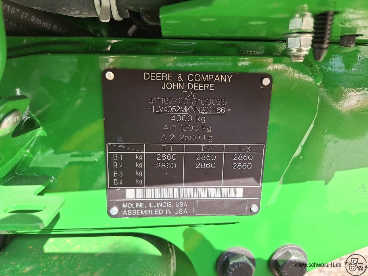 Kommunaltraktor Türe ait John Deere 4052M, Neumaschine içinde Aspach (resim 4)